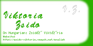 viktoria zsido business card